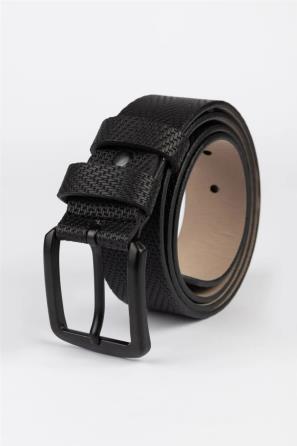 کمربند مشکي اسپرت مردانه 4 سانتي متر Tudors مشکي